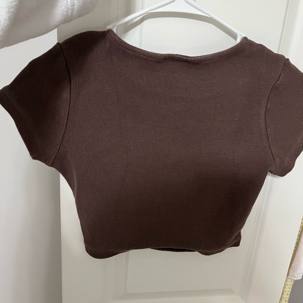 Princess Polly Cropped Basic Tee - image 4